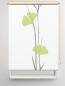 Preview: Rollo Ginkgo grey-apfel , Motivrollo, Rollo mit Druck, Fotorollo, bedrucktes Rollo, Fensterrollo,verdunkelndes Rollo, Sonnenschutz Rollo